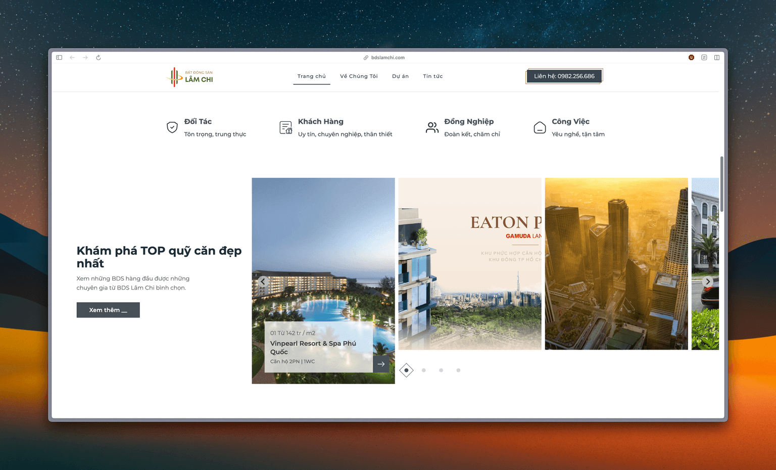 Lâm Chi Property Platform