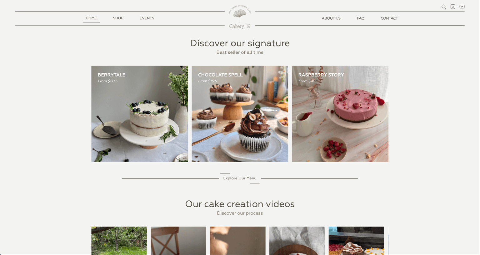 Cakery 19 Online Bakery