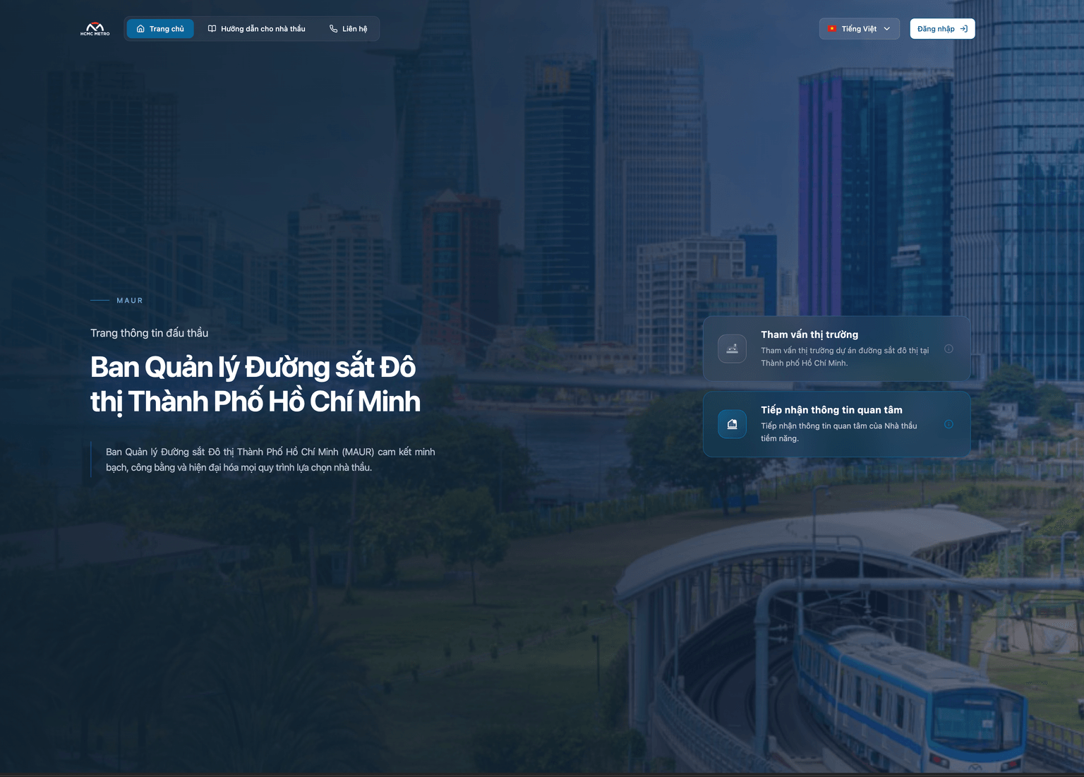 MAUR Tender Portal